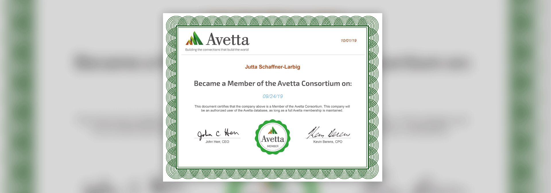 Avetta Consortium